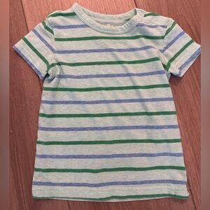 Primary | heathered multi-stripe tee